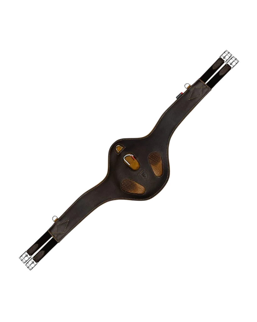 Sprungsattelgurt Schokoladenbraun