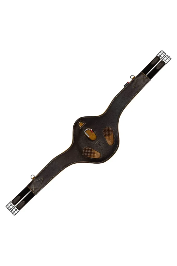Sprungsattelgurt Schokoladenbraun
